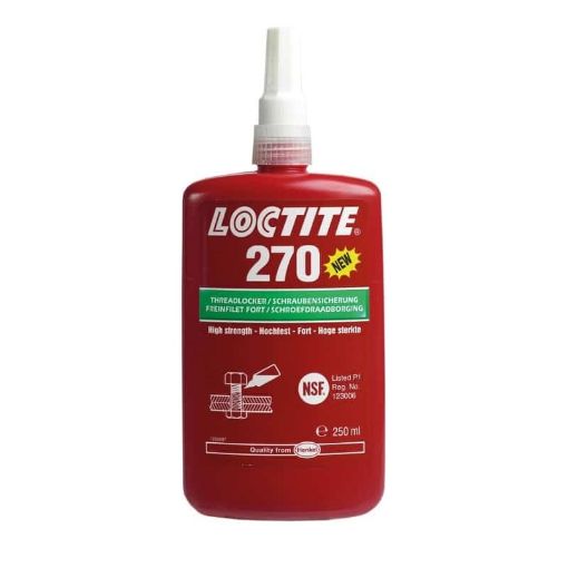 LOCTITE 270, 250ml Flasche, Farbe: Grün Schraubensicherung hochfest 
