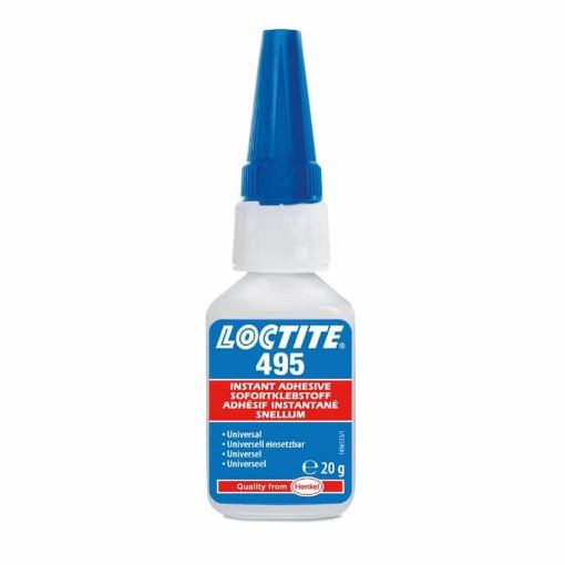 LOCTITE 495, 20g Flasche, Farbe: transparent Sekundenkleber 