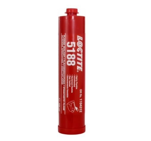 LOCTITE 5188, 300ml Kartusche, Farbe: Rot Loctite Flächendichtung, mittelfest, hochflexibel  