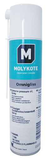 Molykote OMNIGLISS SPRAY, 400ml Spraydose Rostlöser und Demontagespray  