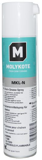 Molykote MKL-N SPRAY, 400ml Spraydose Kettenöl für hohe Lasten  