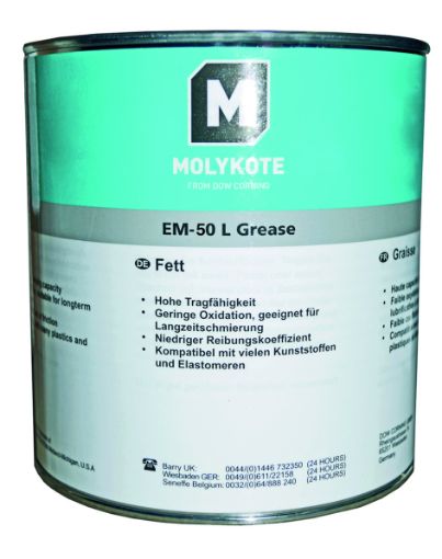 Molykote EM-50L, 1kg Gebinde Kunststofffett  