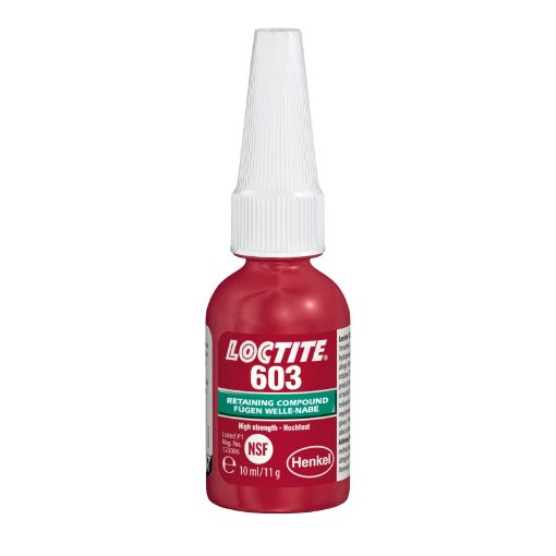 LOCTITE 603, 10ml Flasche, Farbe: Grün hochfest, öltolerant 