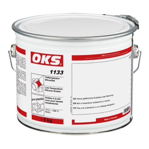 OKS 1133, 5kg Hobbock Tieftemperatur Silikonfett  