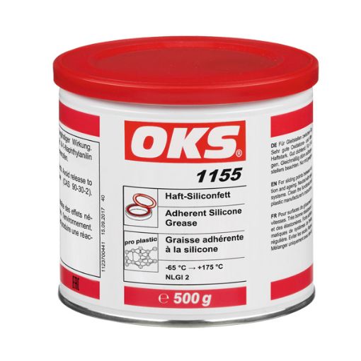 OKS 1155, 500g Dose Haft-Silikonfett  