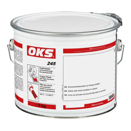 OKS 245, 5kg Hobbock Kupferpaste mit Hochleistungs-Korrosionsschutz  