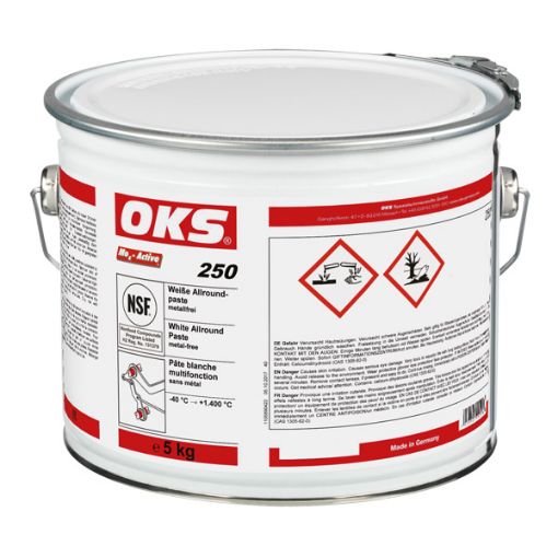 OKS 250, 5kg Hobbock Weiße Allroundpaste, metallfrei  