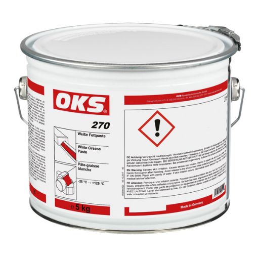 OKS 270, 5kg Hobbock Weiße Fettpaste  