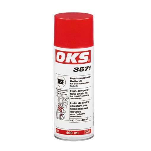 OKS 3571, 400ml Spraydose Hochtemperatur-Kettenöl für die Lebensmitteltechnik, Spray  