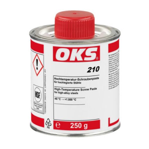 OKS 210, 250g Pinseldose Hochtemperatur-Schraubenpaste, für hochlegierte Stähle  
