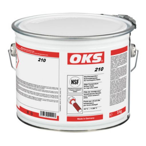 OKS 210, 5kg Hobbock Hochtemperatur-Schraubenpaste, für hochlegierte Stähle  