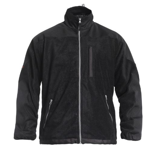 Engel Fleecejacke, Größe: 2XL, Farbe: Schwarz 1190-925-20  