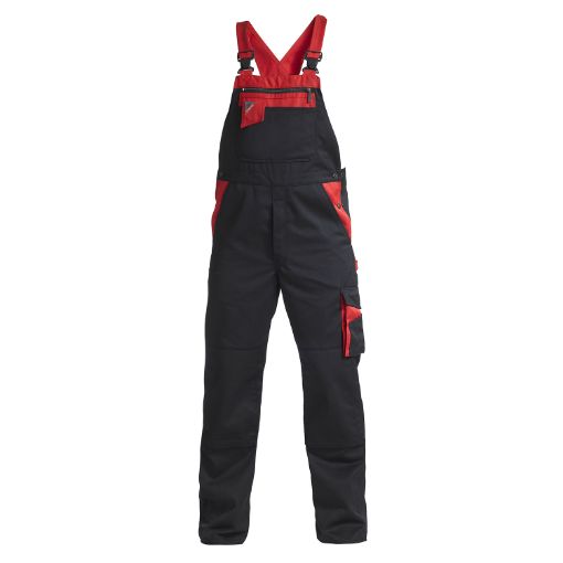 Engel Latzhose, Größe: 56, Farbe: Schwarz/Rot 3600-785-2011  