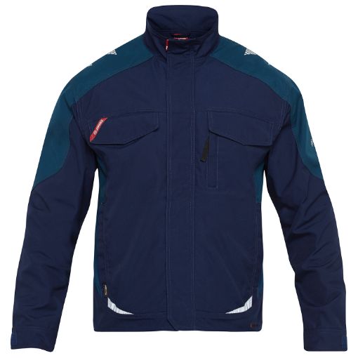 Engel Arbeitsjacke, Größe: L, Farbe: Blue Ink/Dark Petrol 1810-254-16577  
