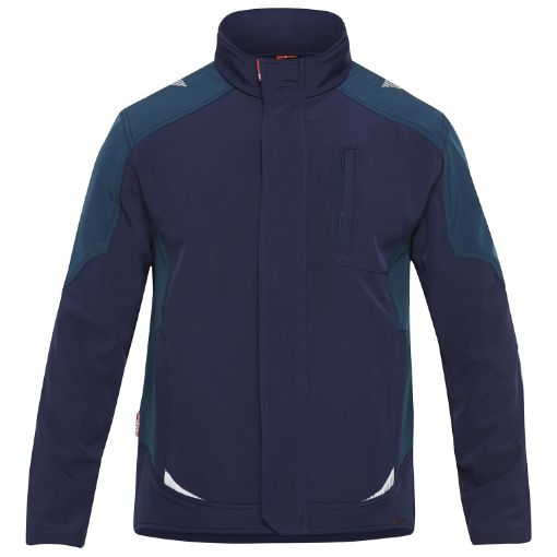 Engel Softshell-Jacke, Größe: XL, Farbe: Blue Ink/Dark Petrol 8810-229-16577  
