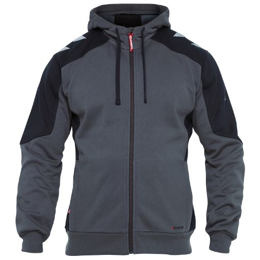 Engel Sweat Cardigan, Größe: XL, Farbe: Anthrazitgrau/Schwarz 8820-233-7920  
