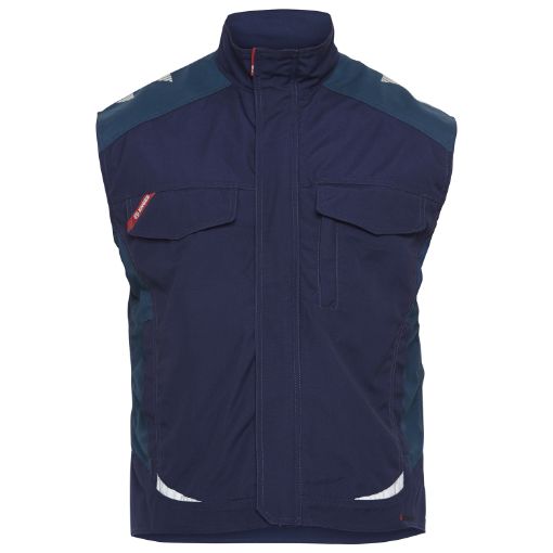 Engel Serviceweste, Größe: 4XL, Farbe: Blue Ink/Dark Petrol 5810-254-16577  