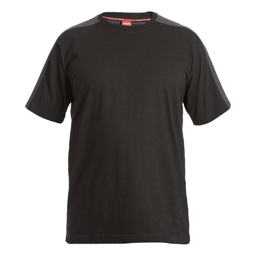 Engel T-Shirt, Größe: 4XL, Farbe: Schwarz/Anthrazitgrau 9810-141-2079  