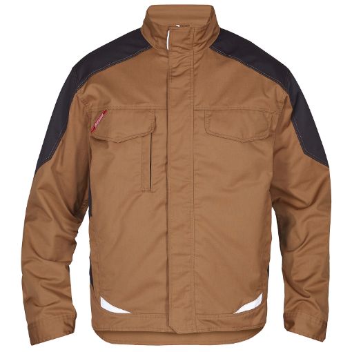Engel Arbeitsjacke, Größe: M, Farbe: Toffee Brown/Anthrazitgrau 1290-880-4179  