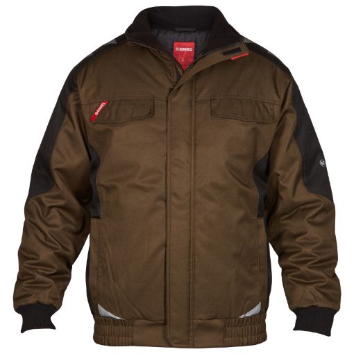 Engel Pilotjacke, Größe: XL, Farbe: Toffee Brown/Anthrazitgrau 1820-912-4179  