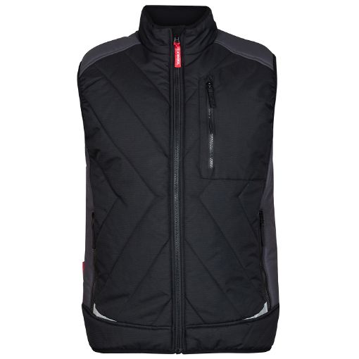 Engel Winterweste, Größe: 3XL, Farbe: Schwarz/Anthrazitgrau 5850-193-2079  