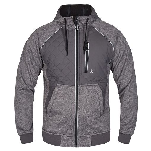 Engel Softshell-Jacke mit Kapuze, Größe: XL, Farbe: Anthrazitgrau 1361-207-79  