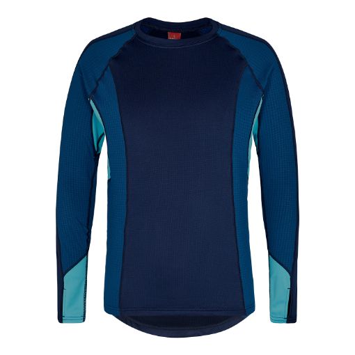 Engel Langärmliges Unterhemd, Größe: M, Farbe: Blue Ink/Dark Petrol 7251-221-16577  