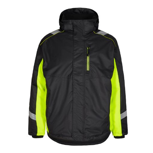 Engel Winterjacke, Größe: L, Farbe: Schwarz/Gelb 1871-354-2038  