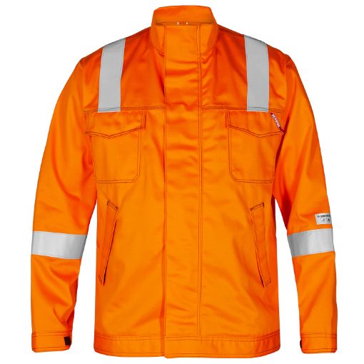 Engel Arbeitsjacke mit Reflexstreifen, Größe: 3XL, Farbe: Orange 1293-192-10  