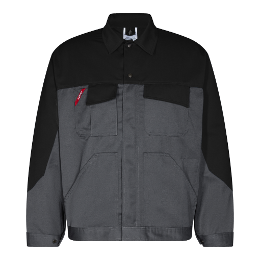 Engel Arbeitsjacke 100% Baumwolle, Größe: XS, Farbe: Grau/Schwarz 1600-570-2520  