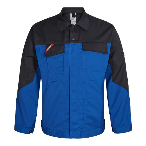 Engel Arbeitsjacke, Größe: M, Farbe: Azurblau/Schwarz 1680-217-820  