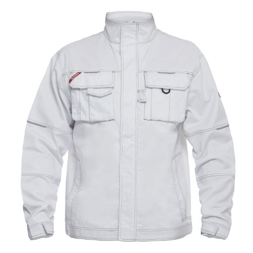 Engel Arbeitsjacke 100% Baumwolle, Größe: M, Farbe: Weiss 1760-570-3  