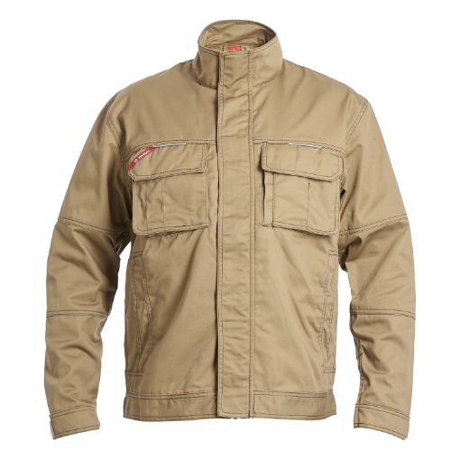 Engel Arbeitsjacke, Größe: M, Farbe: Wood 1760-630-74  