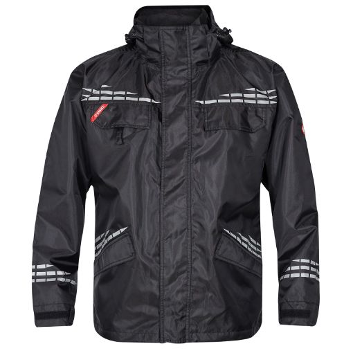 Engel Regenjacke, Größe: XL, Farbe: Schwarz 1765-261-20  
