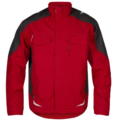 Engel Arbeitsjacke, Größe: 2XL, Farbe: Tomatenrot/Anthrazitgrau 1810-254-75779  