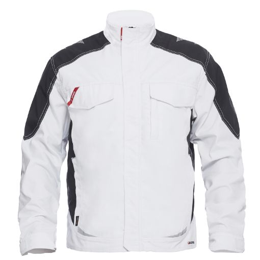 Engel Arbeitsjacke, Größe: 3XL, Farbe: Weiss/Anthrazitgrau 1810-254-379  