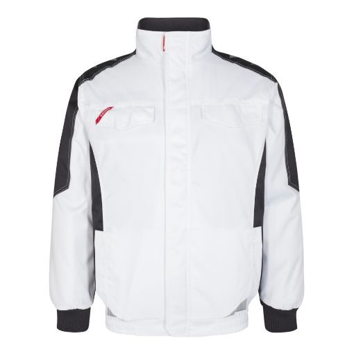 Engel Pilotjacke, Größe: XS, Farbe: Weiss/Anthrazitgrau 1820-912-379  