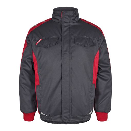 Engel Pilotjacke, Größe: 3XL, Farbe: Anthrazitgrau/Tomato Red 1820-912-79757  