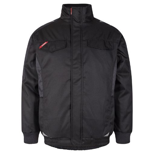 Engel Pilotjacke, Größe: 4XL, Farbe: Schwarz/Anthrazitgrau 1820-912-2079  