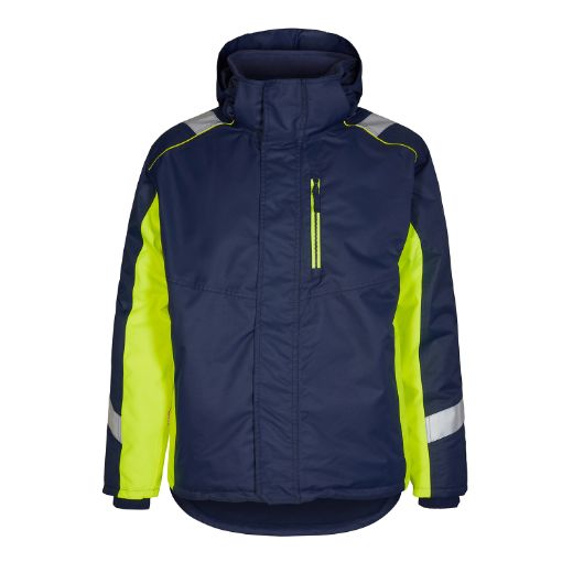 Engel Winterjacke, Größe: S, Farbe: Blue Ink/Gelb 1871-354-16538  