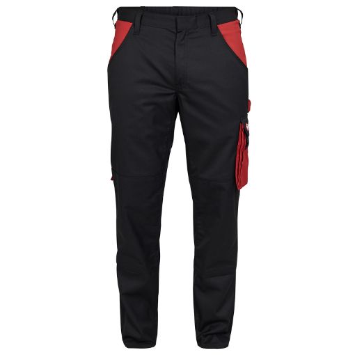 Engel Arbeitshose, Größe: 50, Farbe: Schwarz/Rot 2680-217-2011  