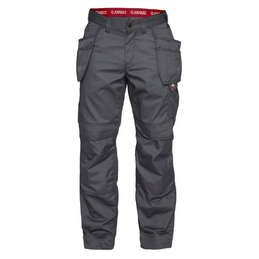 Engel Handwerkerhose mit Holstertaschen, Größe: 66, Farbe: Grau 2761-630-25  