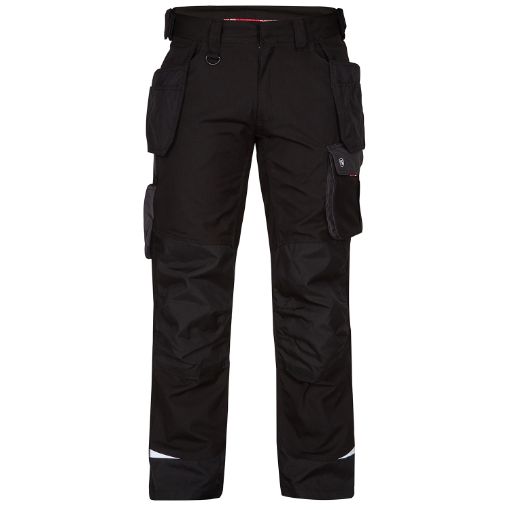 Engel Arbeitshose mit Holstertaschen, Größe: 44, Farbe: Schwarz/Anthrazitgrau 2811-254-2079  