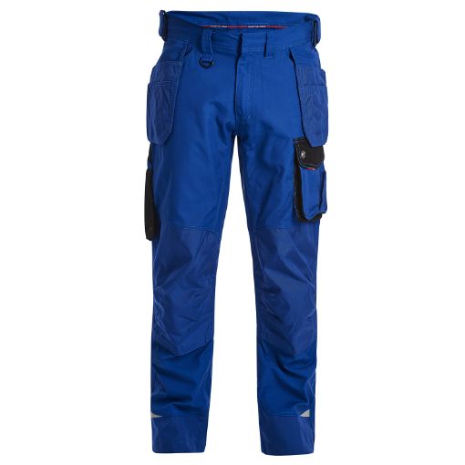 Engel Arbeitshose mit Holstertaschen, Größe: 70, Farbe: Surfer Blue/Schwarz 2811-254-73720  