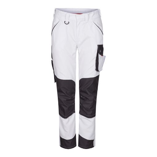 Engel Damenbundhose, Größe: 38, Farbe: Weiss/Anthrazitgrau 2815-254-379  