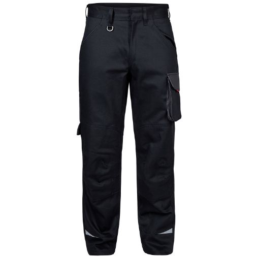 Engel Arbeitshose 100% Baumwolle, Größe: 50, Farbe: Schwarz/Anthrazitgrau 2850-570-2079  