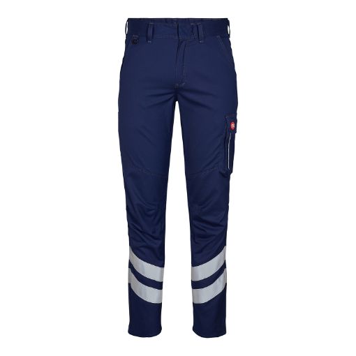 Engel Servicehose mit Reflexionstreifen, Größe: 24, Farbe: Blue Ink 2872-217-165  
