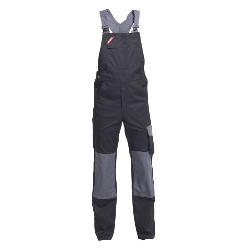 Engel Latzhose, Größe: 66, Farbe: Schwarz/Grau 3270-745-2025  