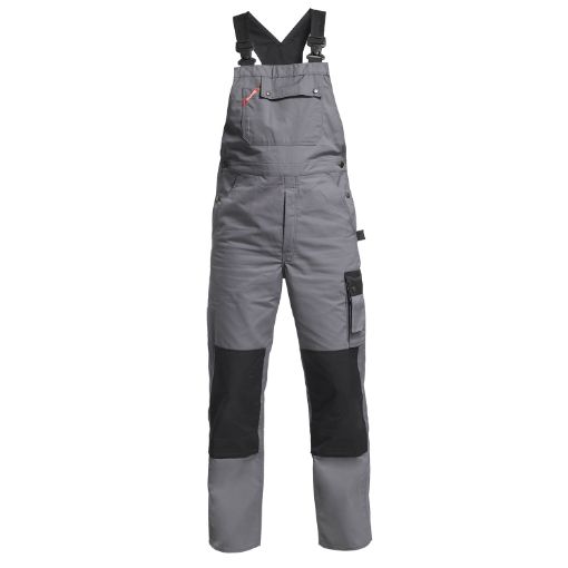 Engel Latzhose, Größe: 66, Farbe: Grau/Schwarz 3270-745-2520  