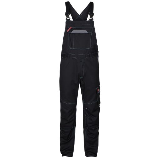 Engel Latzhose, Größe: 62, Farbe: Schwarz/Grau 3284-172-2025  